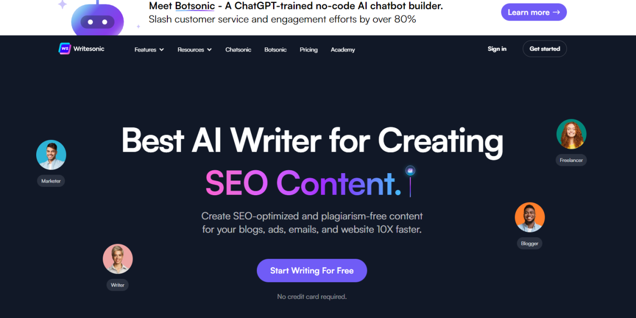 Writesonic, Better Content Creation